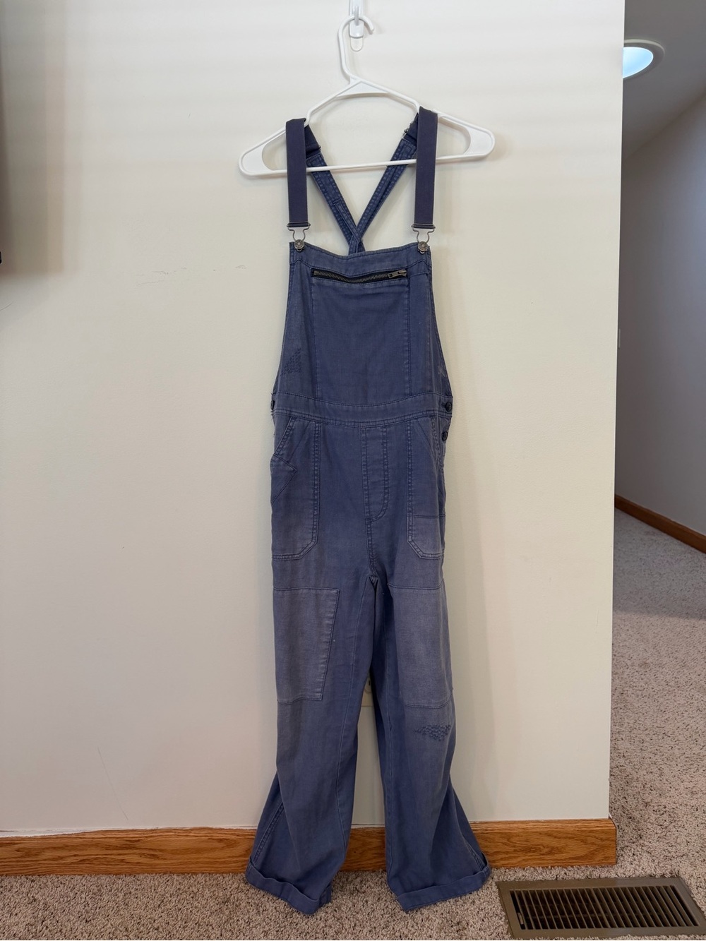 Urban Outfitters BDG Women’s French Workwear Patchwork Overalls